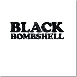 Black Bombshell Posters and Art
